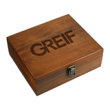 Greif® - Conjunto de Vinhos Graze em Madeira e Metal