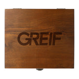 Greif® - Conjunto de Vinhos Graze em Madeira e Metal