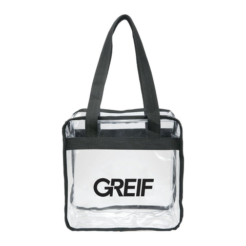Game Day Clear Zippered Safety Tote (MIN 60)