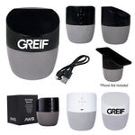 Unison Wireless Charging Pad and Speaker with Greif Logo - Bulk Order (25+ Pieces)