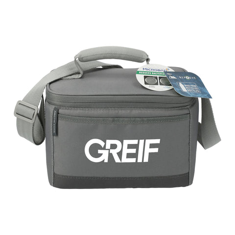 GREIF Arctic Zone® Repreve® Recycled 6 Can Lunch Cooler (MIN 48)