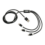 GREIF Realm 3-in-1 Long Charging Cable (MIN 100)