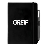 Greif® JournalBook® PEN COMBO Vienna Hard Bound Bundle Set with Printed Logo (MIN 96)