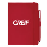 Greif® JournalBook® PEN COMBO Vienna Hard Bound Bundle Set with Printed Logo (MIN 96)