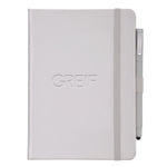Greif® JournalBook® PEN COMBO Vienna Hard Bound Bundle Set with Embossed logo (MIN 96)