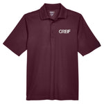 CORE365 Men's Origin Performance Piqué Polo with Greif Embroidered Logo