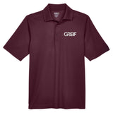 CORE365 Men's Origin Performance Piqué Polo with Greif Embroidered Logo