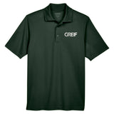 CORE365 Men's Origin Performance Piqué Polo with Greif Embroidered Logo