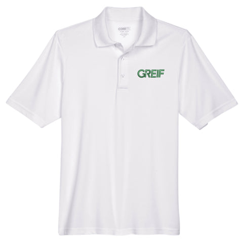 CORE365 Men's Origin Performance Piqué Polo with Greif Embroidered Logo