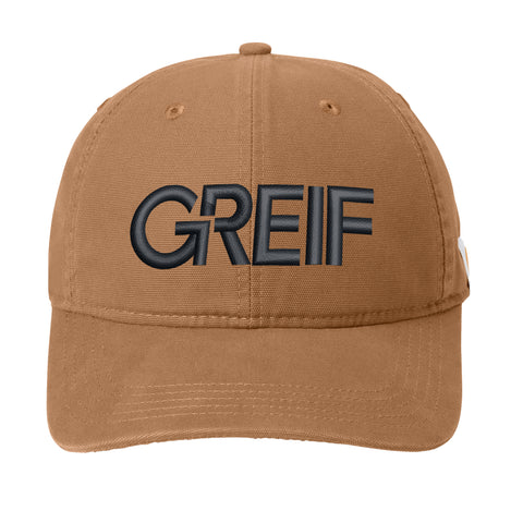 Greif® Carhartt® Cotton Canvas Cap with EMB Logo