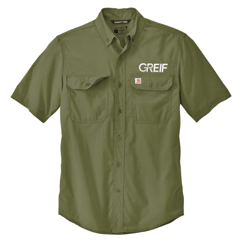 Greif® - Carhartt Force Solid Short Sleeve Shirt