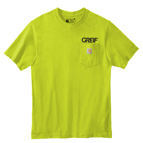 Greif® - Carhartt® Workwear Pocket Short Sleeve T-Shirt.
