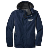 Eddie Bauer® - Rain Jacket with GREIF EMB logo