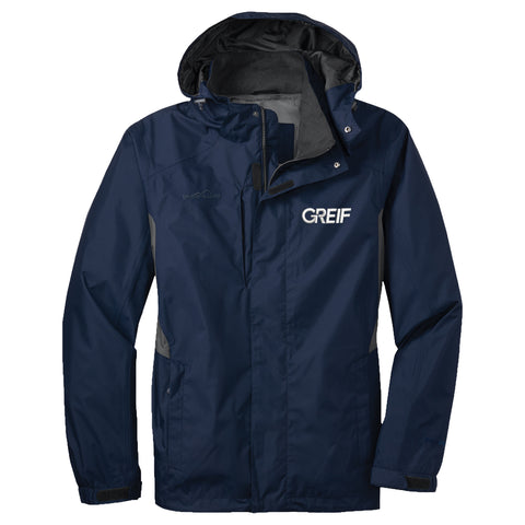 Eddie Bauer® - Rain Jacket with GREIF EMB logo