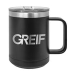 Greif® - Polar Camel® 15oz Travel Mug with Laser Logo