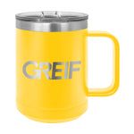 Greif® - Polar Camel® 15oz Travel Mug with Laser Logo