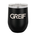 Greif® - Polar Camel® 12oz Stemless Wine Tumbler with Laser Logo