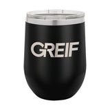 Greif® - Polar Camel® 12oz Stemless Wine Tumbler with Laser Logo