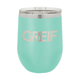 Greif® - Polar Camel® 12oz Stemless Wine Tumbler with Laser Logo