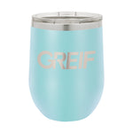 Greif® - Polar Camel® 12oz Stemless Wine Tumbler with Laser Logo