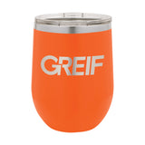 Greif® - Polar Camel® 12oz Stemless Wine Tumbler with Laser Logo