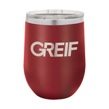 Greif® - Polar Camel® 12oz Stemless Wine Tumbler with Laser Logo