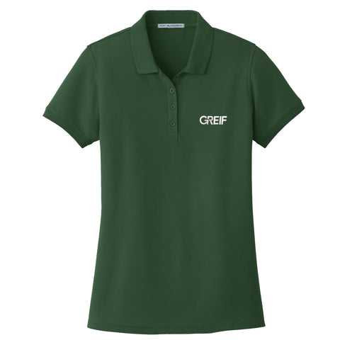 Port Authority® Core Classic Pique Polo - Ladies - with GREIF Embroidered Logo