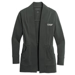 Port Authority Ladies Microterry Cardigan with GREIF embroidery