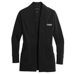 Port Authority Ladies Microterry Cardigan with GREIF embroidery