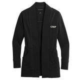 Port Authority Ladies Microterry Cardigan with GREIF embroidery