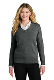 GREIF Port Authority® Women's Easy Care V-Neck Sweater