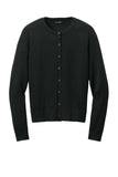 GREIF Port Authority® Women's Easy Care Crewneck Cardigan Sweater