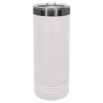 GREIF 22 oz. Ghost Black ION-Plated Skinny Tumbler with Slider Lid