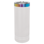GREIF 22 oz. Prismatic Effect ION-Plated Skinny Tumbler with Slider Lid