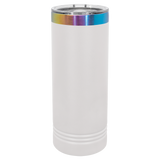 GREIF 22 oz. Prismatic Effect ION-Plated Skinny Tumbler with Slider Lid