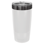 GREIF 20oz Ghost Black ION-Plated Tumbler with Slider Lid