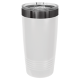 GREIF 20oz Ghost Black ION-Plated Tumbler with Slider Lid