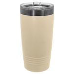 GREIF 20oz LIMITED EDITION Collection Ghost Black ION-Plated Tumbler with Slider Lid