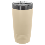 GREIF 20oz LIMITED EDITION Collection Ghost Black ION-Plated Tumbler with Slider Lid