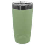 GREIF Polar Camel 20 oz. Summer Sage/Ghost Black ION-Plated Ringneck Tumbler with Slider Lid