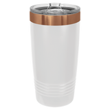 GREIF 20 oz Rose Gold ION-Plated Tumbler with Slider Lid