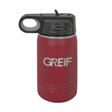 Custom Polar Camel® 12oz Youth Water Bottle with Laser Engraved Logo