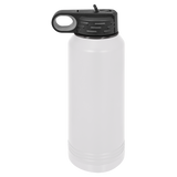 GREIF 32oz Ghost Black ION-Plated Water Bottle