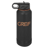 GREIF 32oz Rose Gold ION-Plated Water Bottle