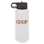 GREIF 32oz Rose Gold ION-Plated Water Bottle
