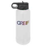 GREIF 32oz Prismatic Effect ION-Plated Water Bottle