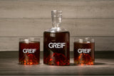 Greif® - Conjunto de Decantador e Copos Mountain Viski®