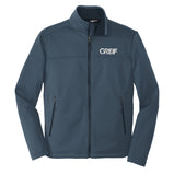 The North Face® - Ridgeline Soft Shell Jacket with Greif Embroidery Logo - Men's