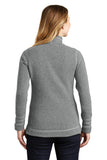 The North Face® Women's Sweater Fleece Jacket with Greif EMB Logo