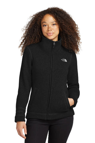 The North Face® Women's Sweater Fleece Jacket with Greif EMB Logo